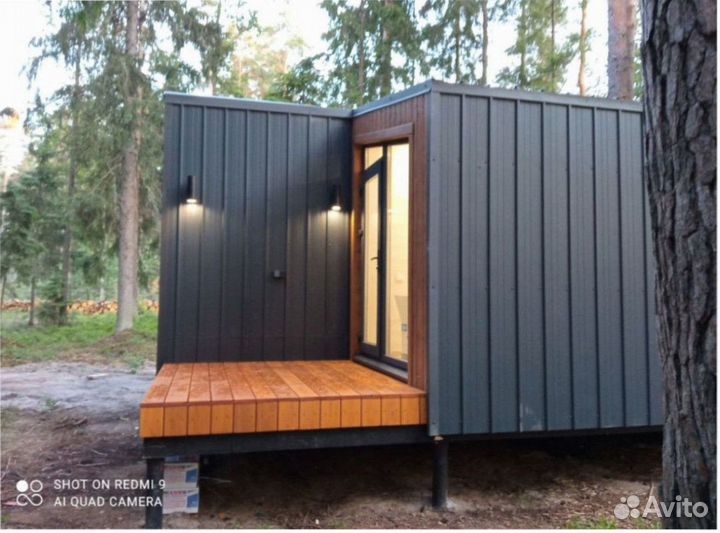 Каркасный всесезонный дом с доставкой 110 м кв, арт. ао-2579