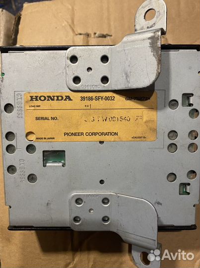 Усилитель на Honda Inspire 2003