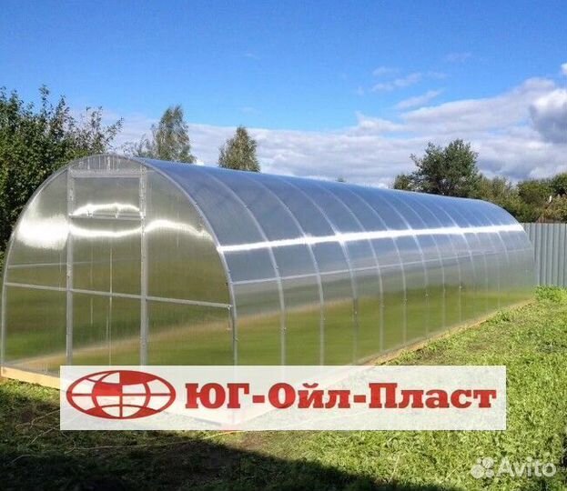 Теплица с установкой