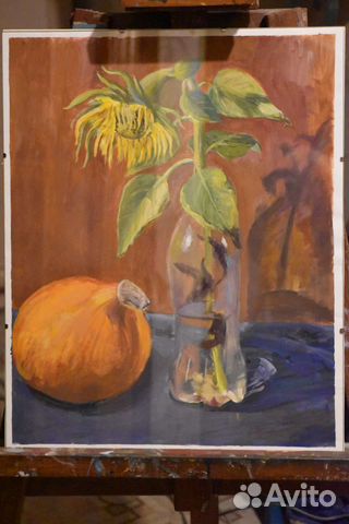 Картина темперой 40x50 см