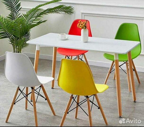 Столы стулья eames.можно с доставкой
