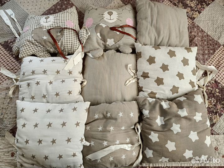 Бортики для кровати