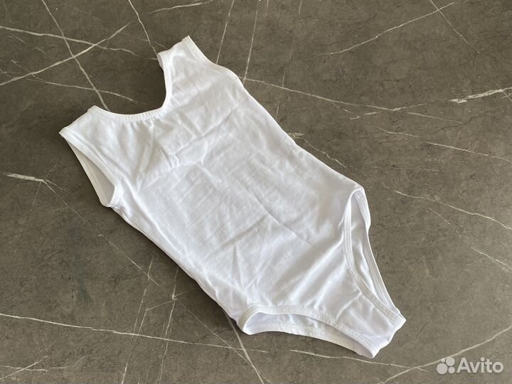 Купальник белый спортивный