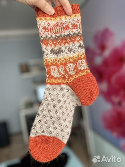 Носки вязаные ручной работы