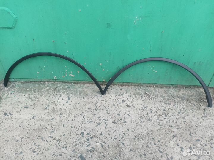 Молдинги передних крыльев Рено сандеро sandero