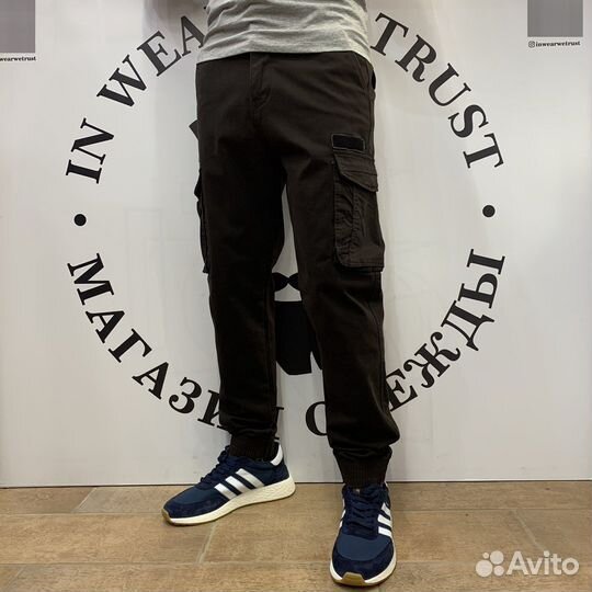 Джоггеры утепленные карго aigula 83570