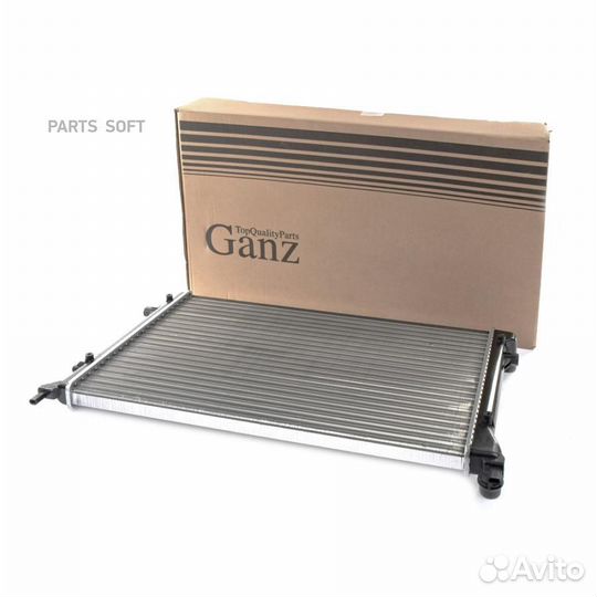 Радиатор основной skoda Octavia A5 04, VW Golf V 03/Passat B6 05