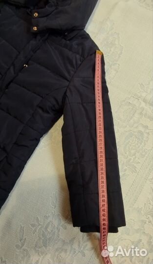 Куртка (пальто) зимняя на девочку 6-8 лет