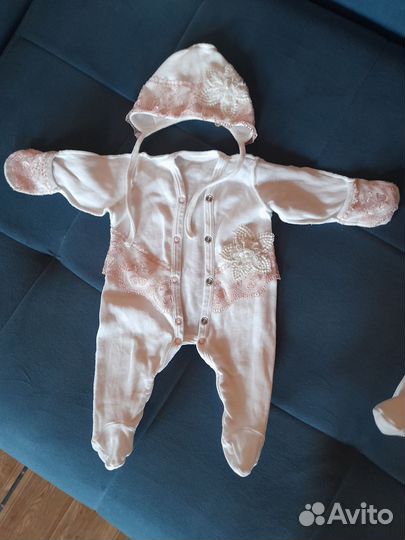 Одежда для новорожденной девочки пакетом