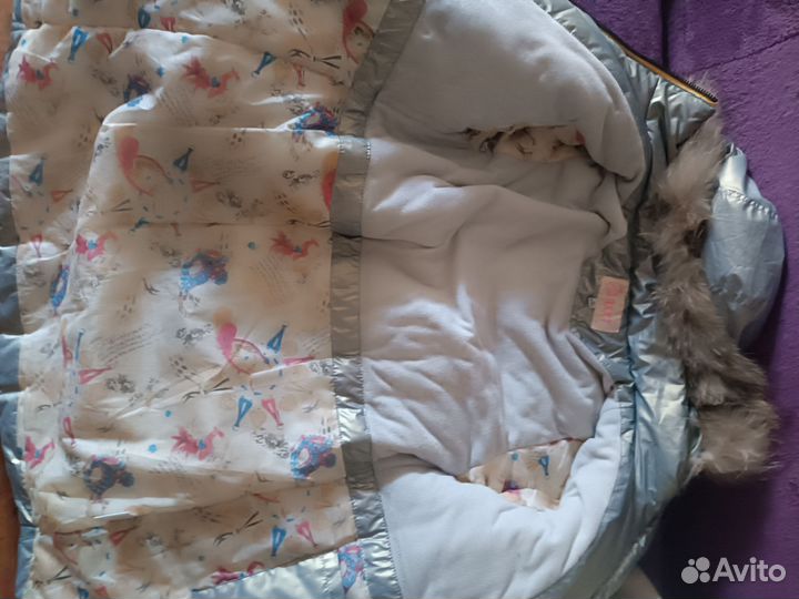 Куртка детская зимняя,удлинённая