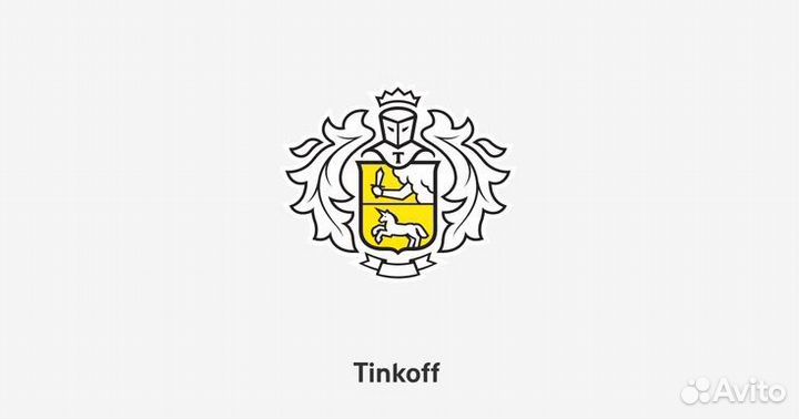 Стикер тинькофф премиум