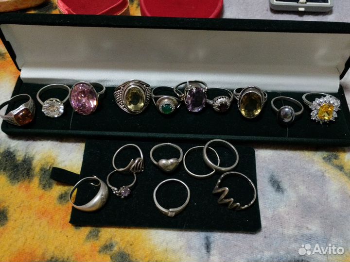 Кольца серебро