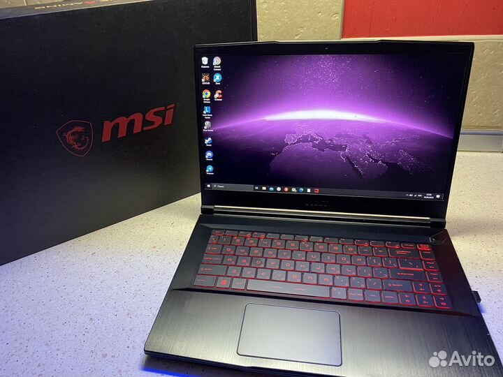 Ноутбук игровой MSI GF65 Thin 10UE-066U