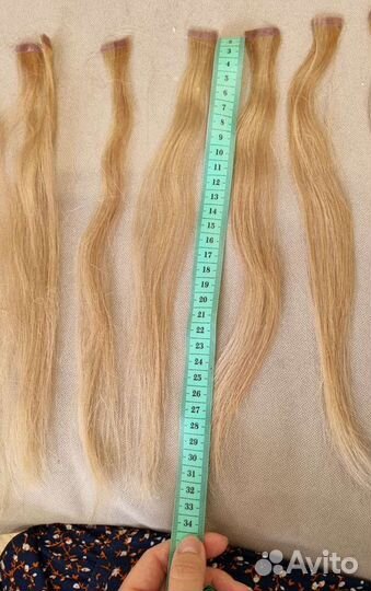 Волосы для наращивания бу 35см