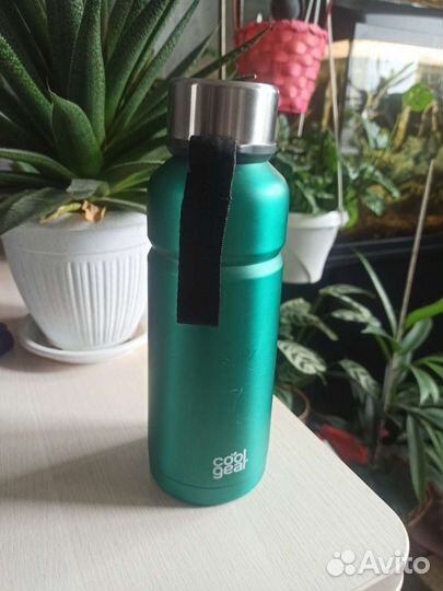 Фляга для воды металлическая