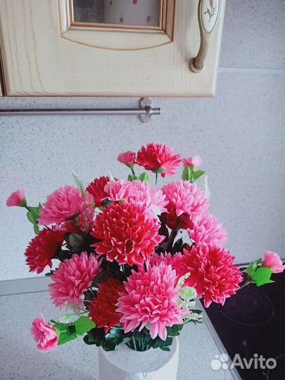 Искусственные цветы букеты