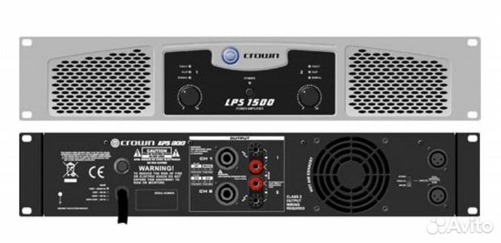 Усилитель crown lps2500