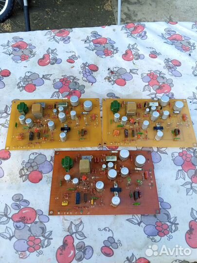 Платы СССР с км конденсаторам