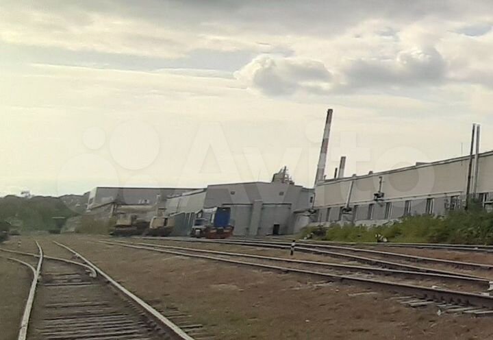 Производственная база с жд путями