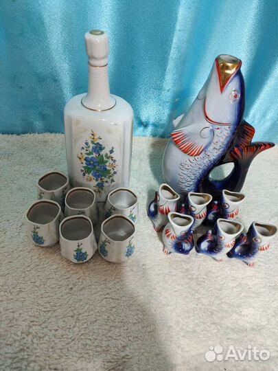 Графин со стопками СССР