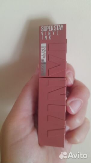 Maybelline super stay vinyl ink жидкая помада