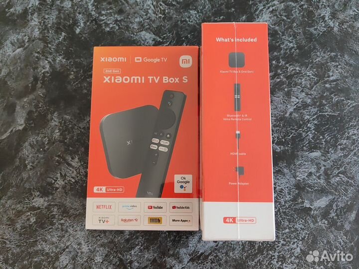 Смарт-приставка Xiaomi Mi Box S 2nd Gen 2023 Новые