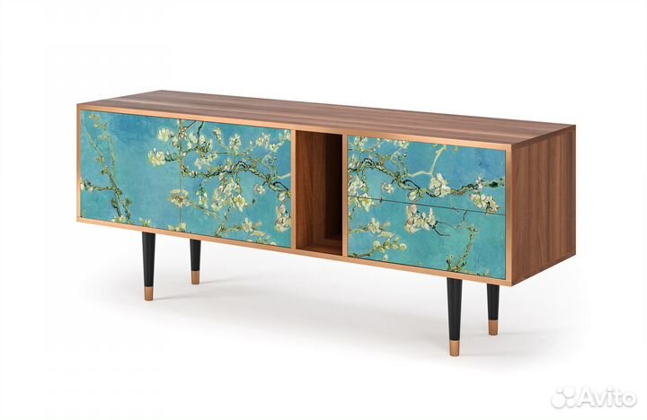 Тв-тумба T1 - Орех - Almond Blossom