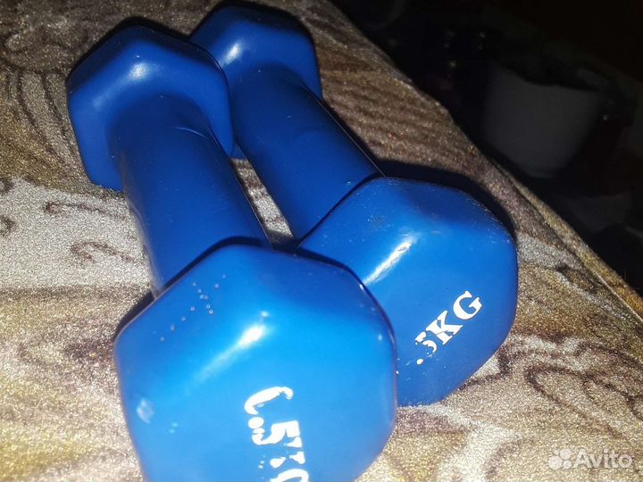 Гантели бу 0.5кг