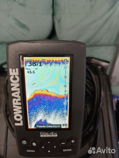 Эхолот lowrance elite 4x chirp Комплект