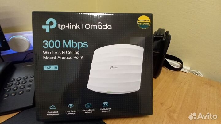 Точки доступа TP-Link EAP110, коммутаторы TP-Link