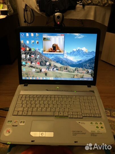 Продам ноутбук Acer Aspire 7220 + Веб-камера