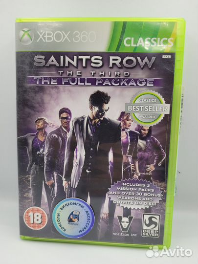 Saints Row: The Third The Full Package xbox360(б/у