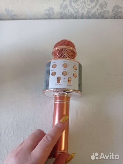 Колонка с микрофоном