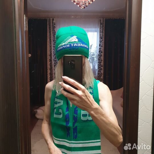 Комплект шапка и шарф