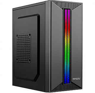 Корпус Ginzzu B350 2*USB 2.0,AU RGB