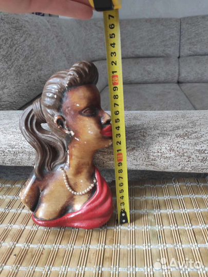 Панно СССР. Гипс. Латунь