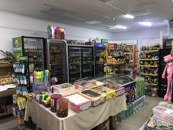 Продуктовый магазин закусочная, мясной магазин