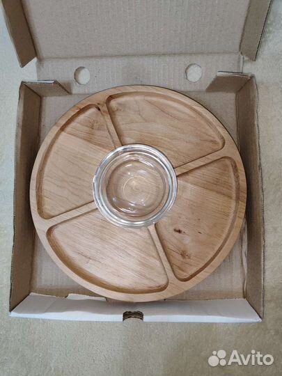 Менажница с соусницей