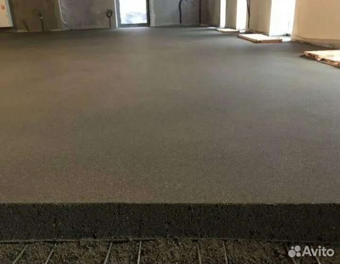 Механизированная стяжка пола. Высокое качество