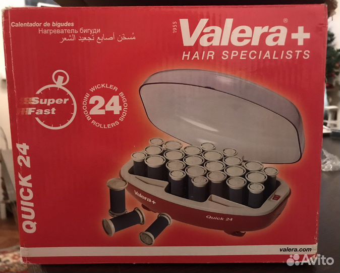 Термо Бигуди valera+ Quik24 (электро бигуди)