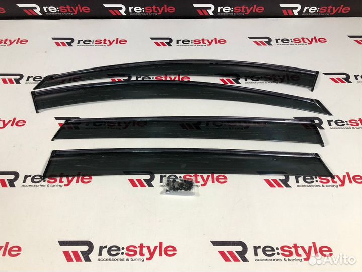 Ветровики Toyota Rav4 XA40 12-19 Kanglong U2458