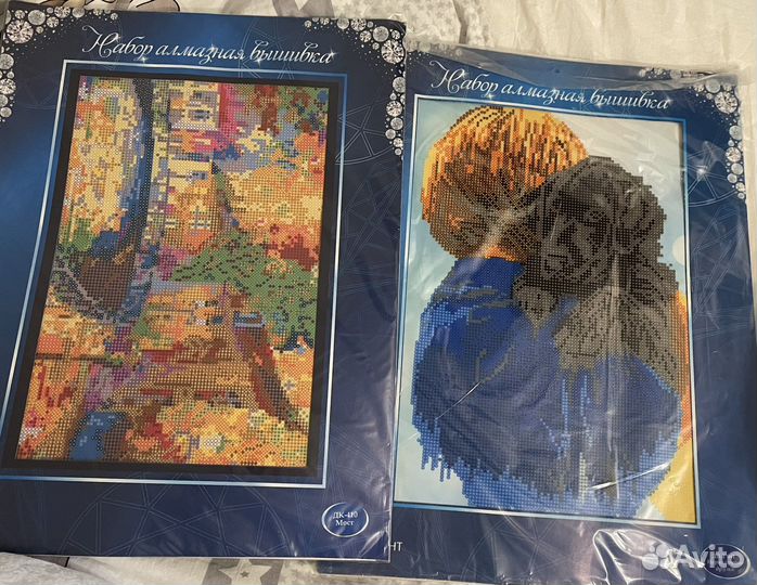 Алмазная вышивка, мозаика