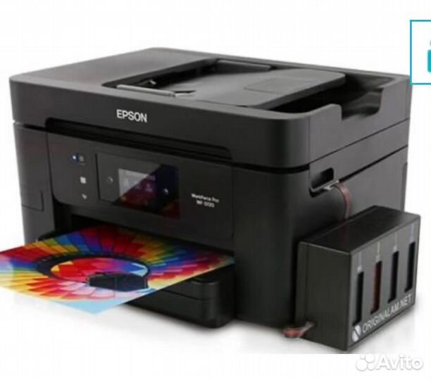 Мфу epson WF-3720 (принтер,сканер,копир.,факс)