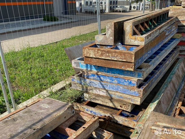 Опалубка б/у линейный щит 3х0,8м