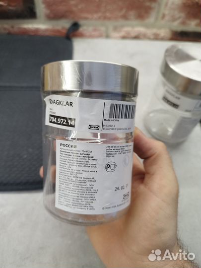 Банка для йогурта IKEA dagklar