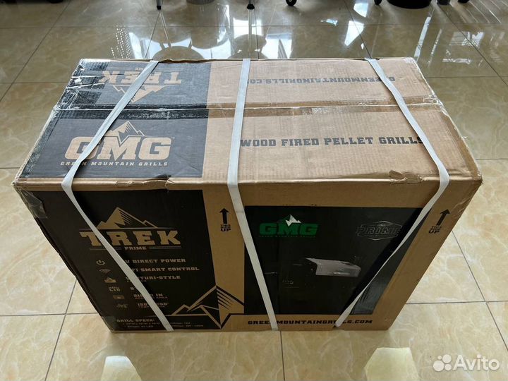 Пеллетный гриль GMG Trek