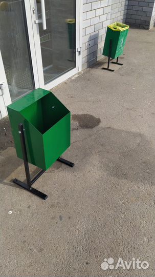 Мусорный бак металлический Пингвин