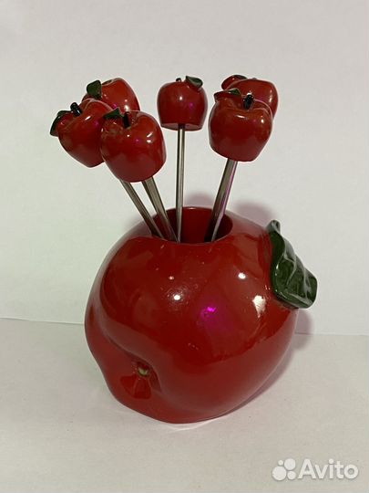 Элегантный набор вилок для фруктов