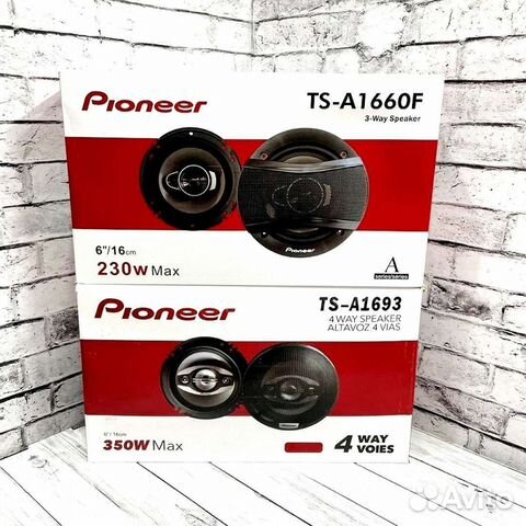 Автомобильные колонки pioneer