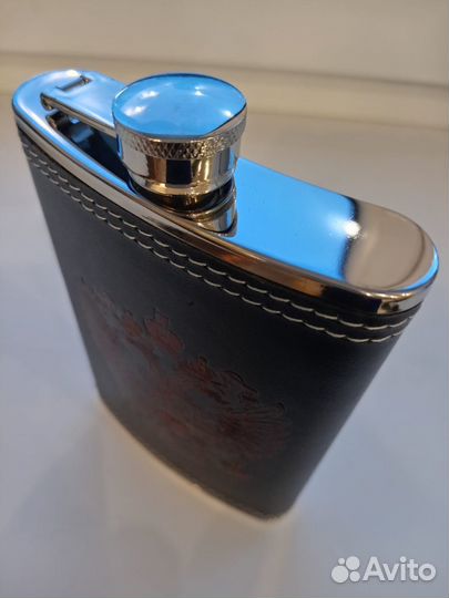 Фляжка из нержавейки Герб РФ